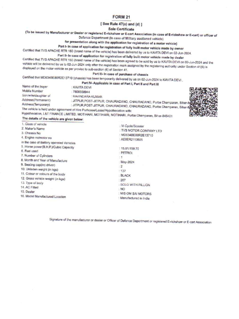 Form 21 | PDF