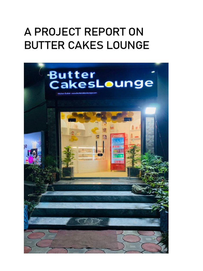 Butter Cakes Lounge 50 PDF Pricing Marketing