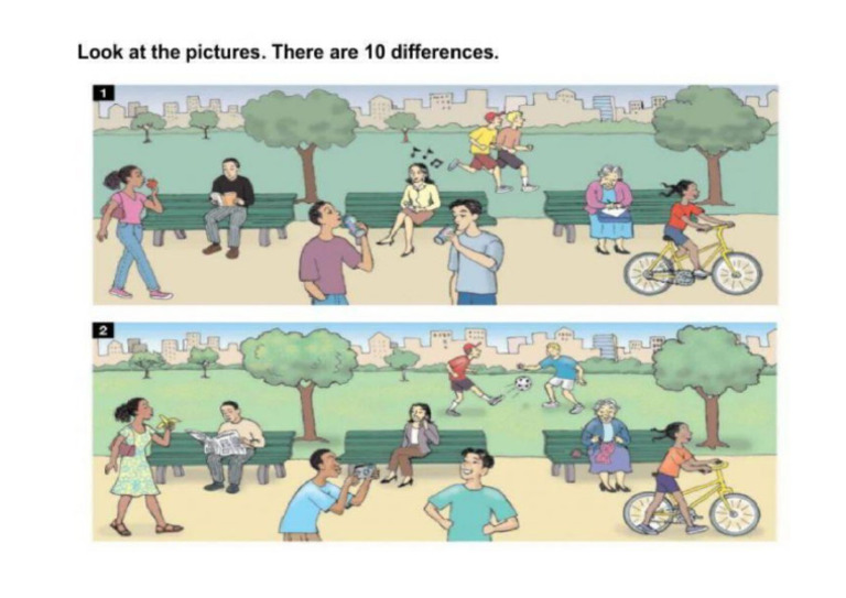 Spot Differences | PDF