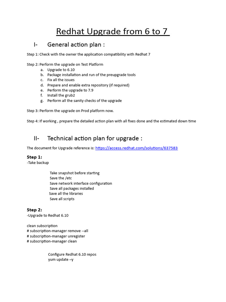 Inplace Upgrade 6.x To 7.9 V1 | PDF | Software Repository | Software