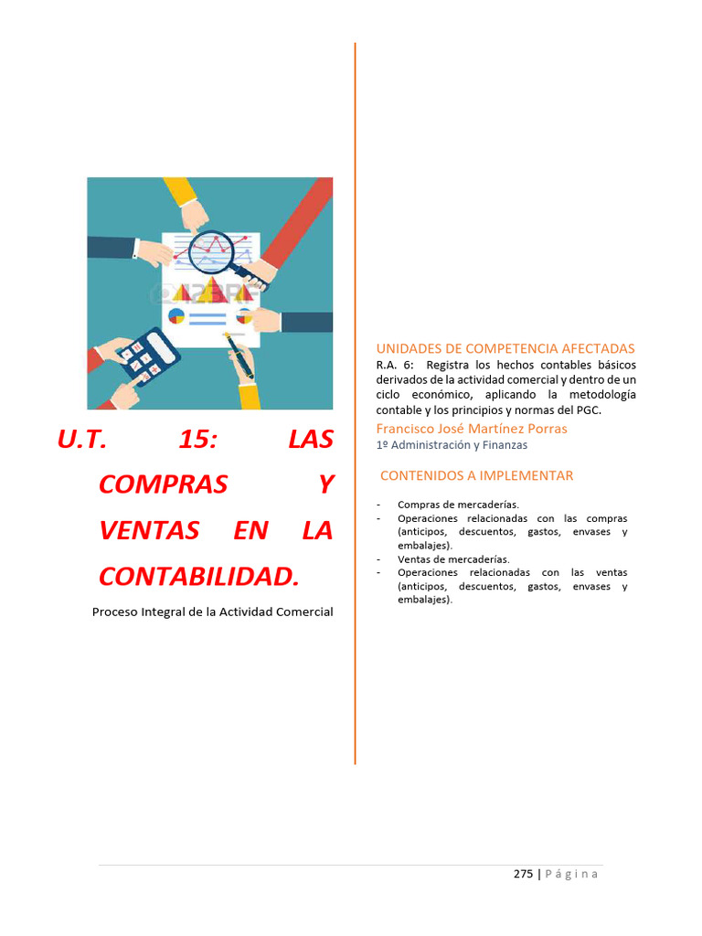 Compras y Ventas en Contabilidad | PDF | Factura | Business
