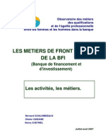 Les Metiers de Front Office de La BFI