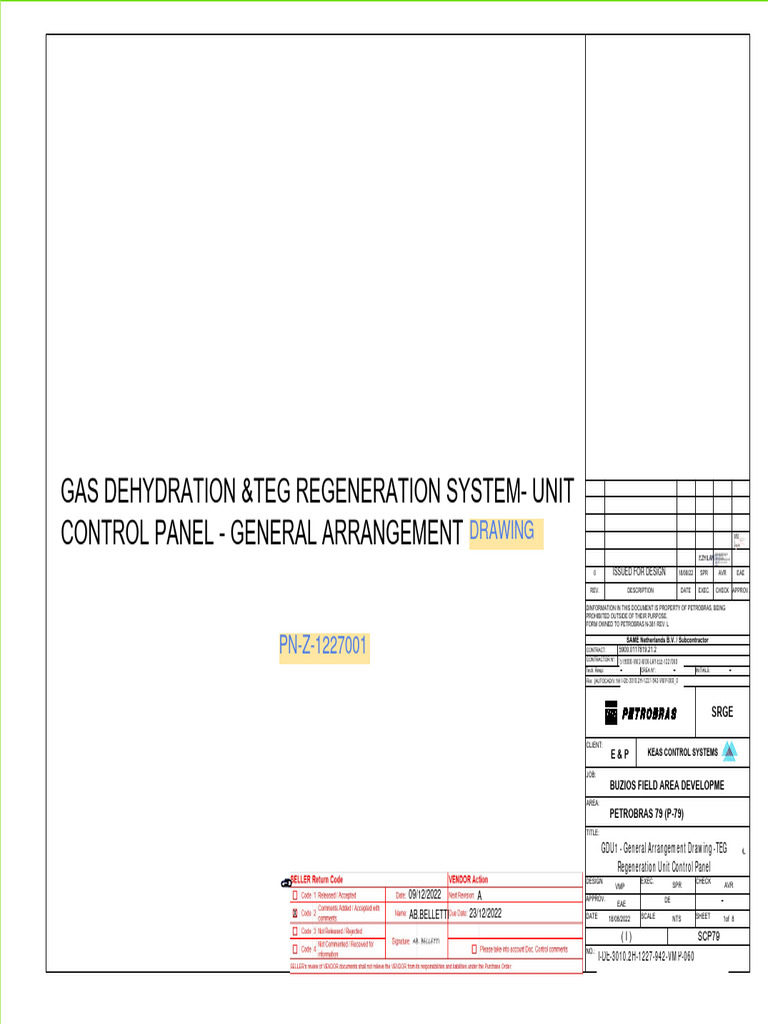 KEAS Control Systems Panel Drawing | PDF