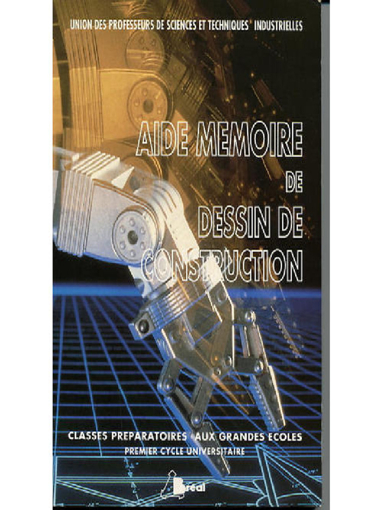 Aide Mémoire de Dessin de Construction, Breal | PDF
