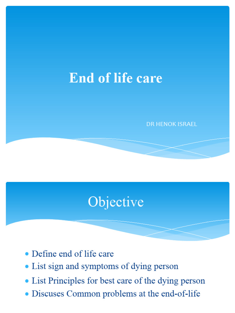 End of Life Care | PDF | End Of Life Care | Health Care