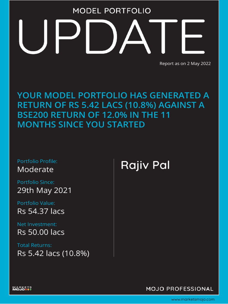 Modelportfolio Update 21481 768788 | PDF | Market Trend | Investing