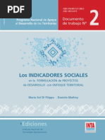 Download Los indicadores sociales en la formulacin de proyectos by Sociocultural Project SN7469733 doc pdf