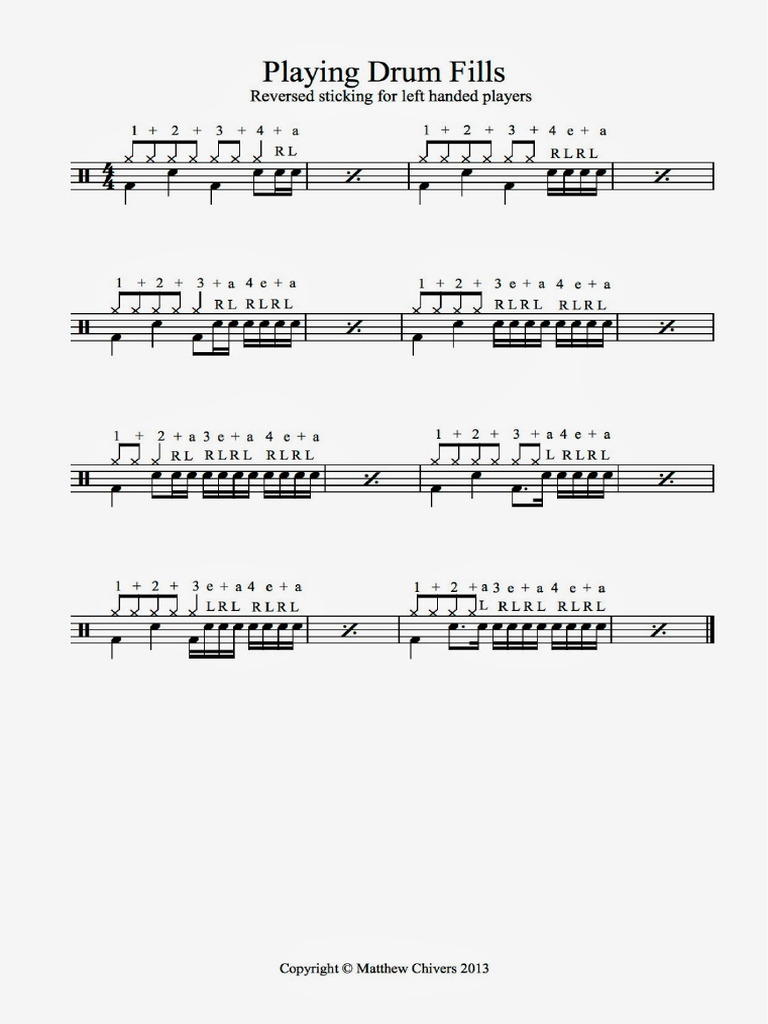 Drum Fills Jpg Pdf