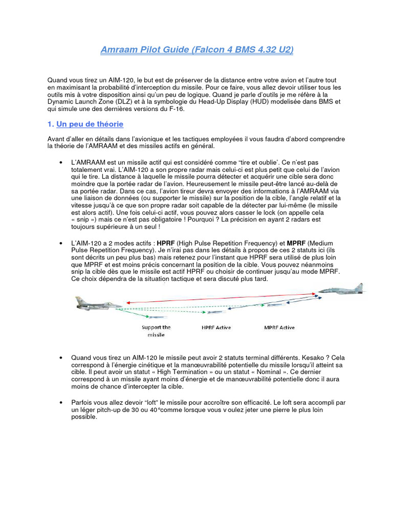 Guide sur l'utilisation de l'AMRAAM dans BMS | PDF | Technologie ...