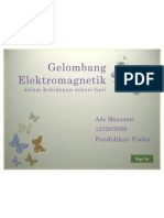 Gelombang Elektromagnetik saya