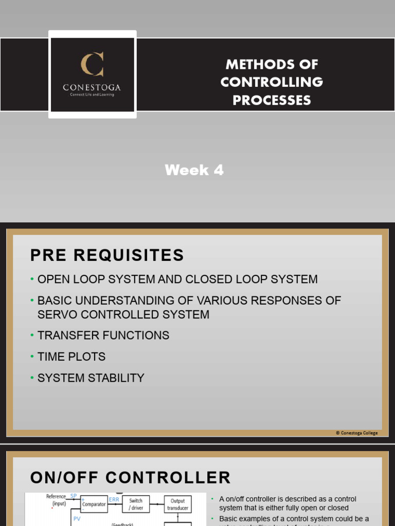 Process Control Methods Overview | PDF | Feedback | Electrical Engineering