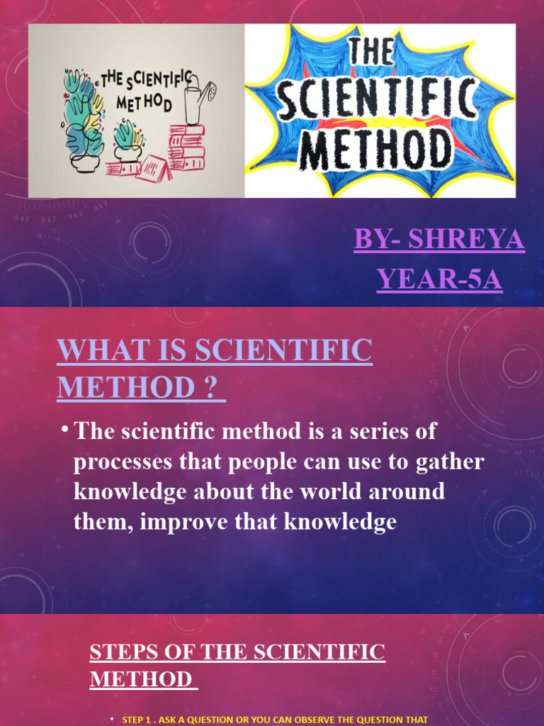 Understanding the Scientific Method | PDF | Wellness