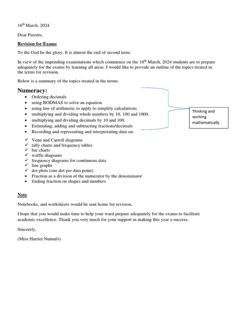Revision Guide 2nd Term | PDF | Career & Growth | Teaching Methods ...