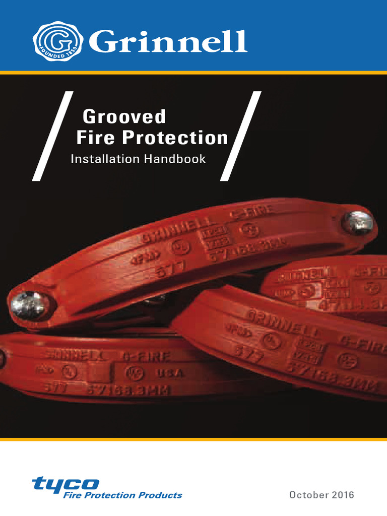Grooved Fire Protection Installation Handbook - IH-1000FP - 10 - 2016 ...
