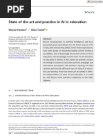 Holmes Et Al. - 2023 - Artificial Intelligence in Education | PDF