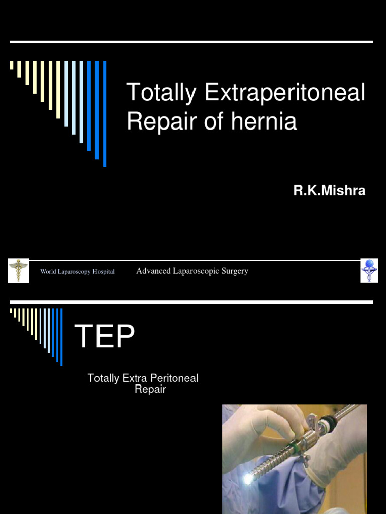 Laparoscopic Totally Extraperitoneal Hernia Surgery Pdf Clinical