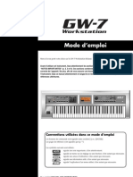 Manual Roland GW7