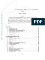 Daniel V. Mathews- Sutured Floer homology, sutured TQFT and non-commutative QFT