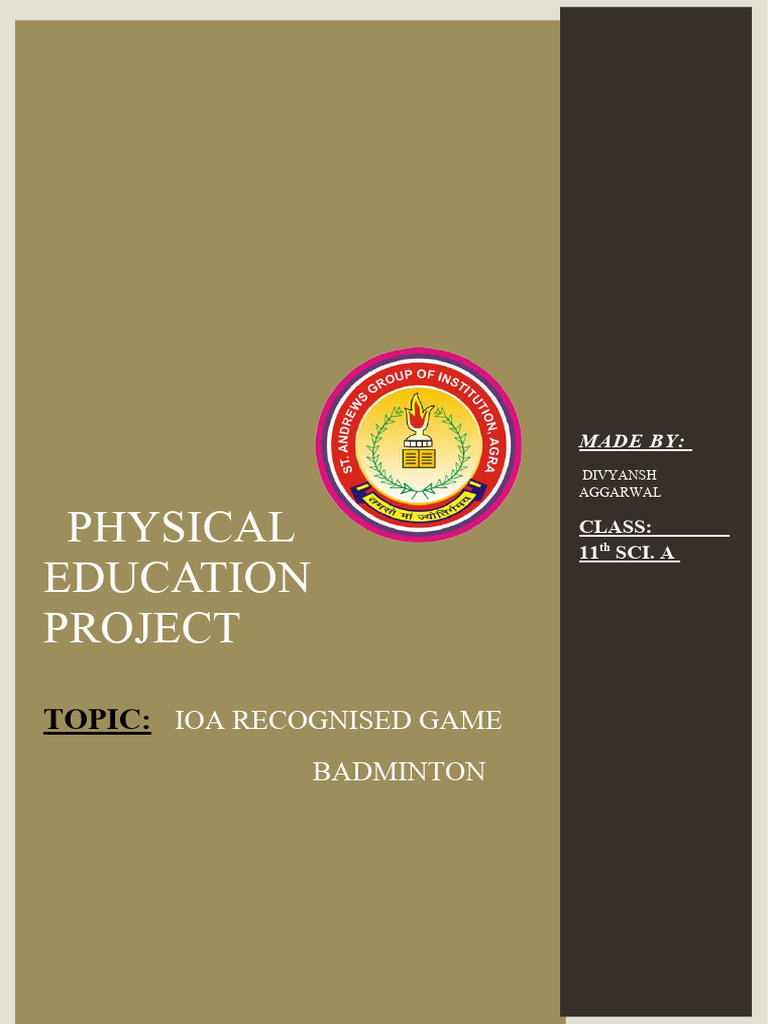 P.E Project Sports | PDF | Athletic Sports | Sports