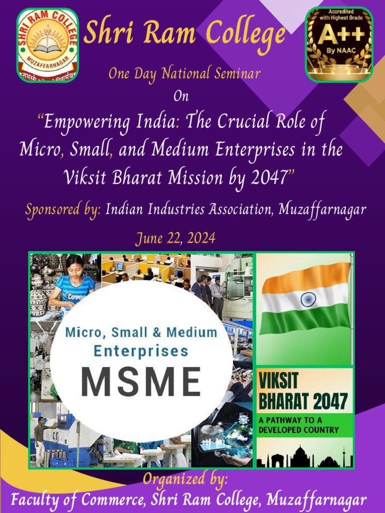 Empowering India The Crucial Role of Micro, Small, and Medium ...