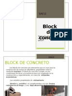 Equipo - 2 - Block de Concreto y Tridipanel