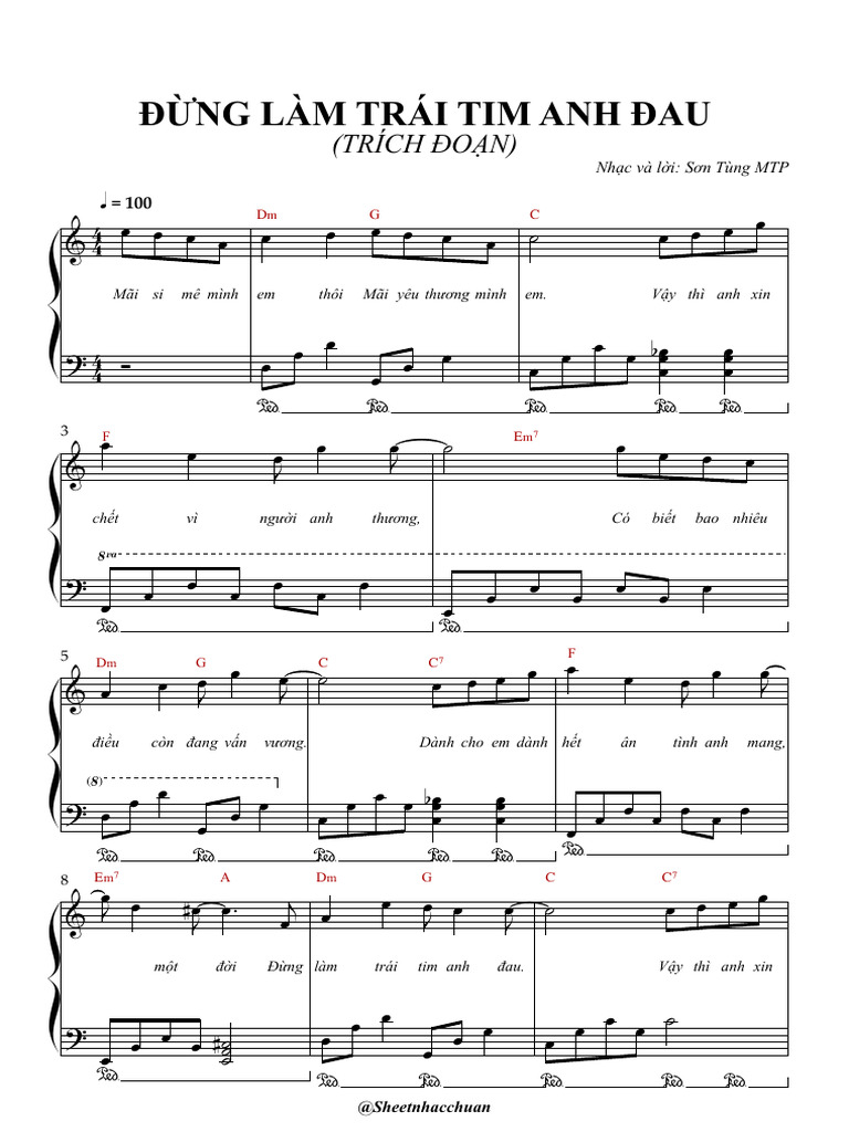 NG Lm Tri Tim Anh au | PDF