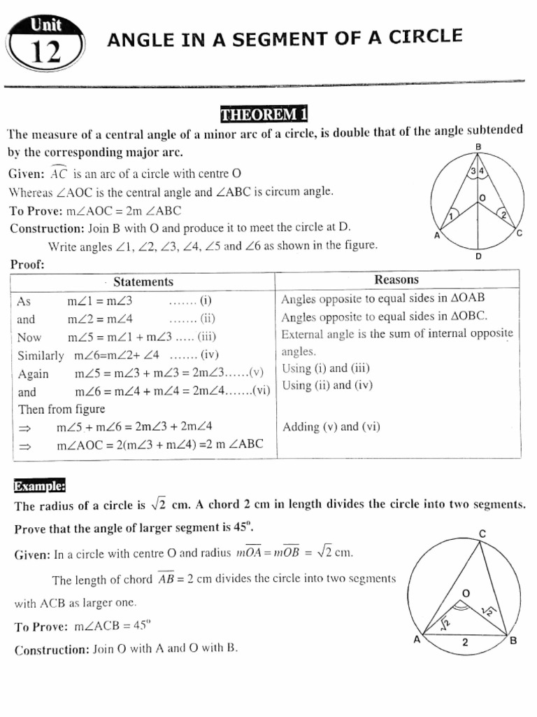 10class Math Unit 12 (12.1) | PDF