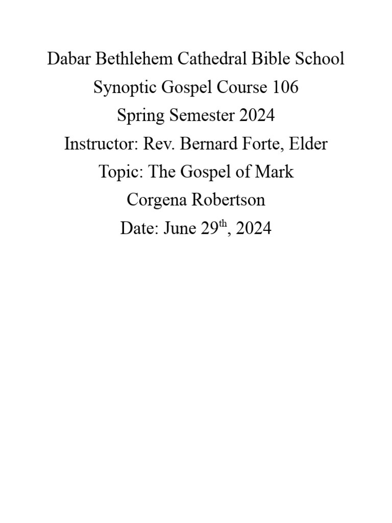 the-gospel-of-mark-2-pdf-gospel-of-mark-jesus