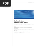 SAS Competing on Web Analytics