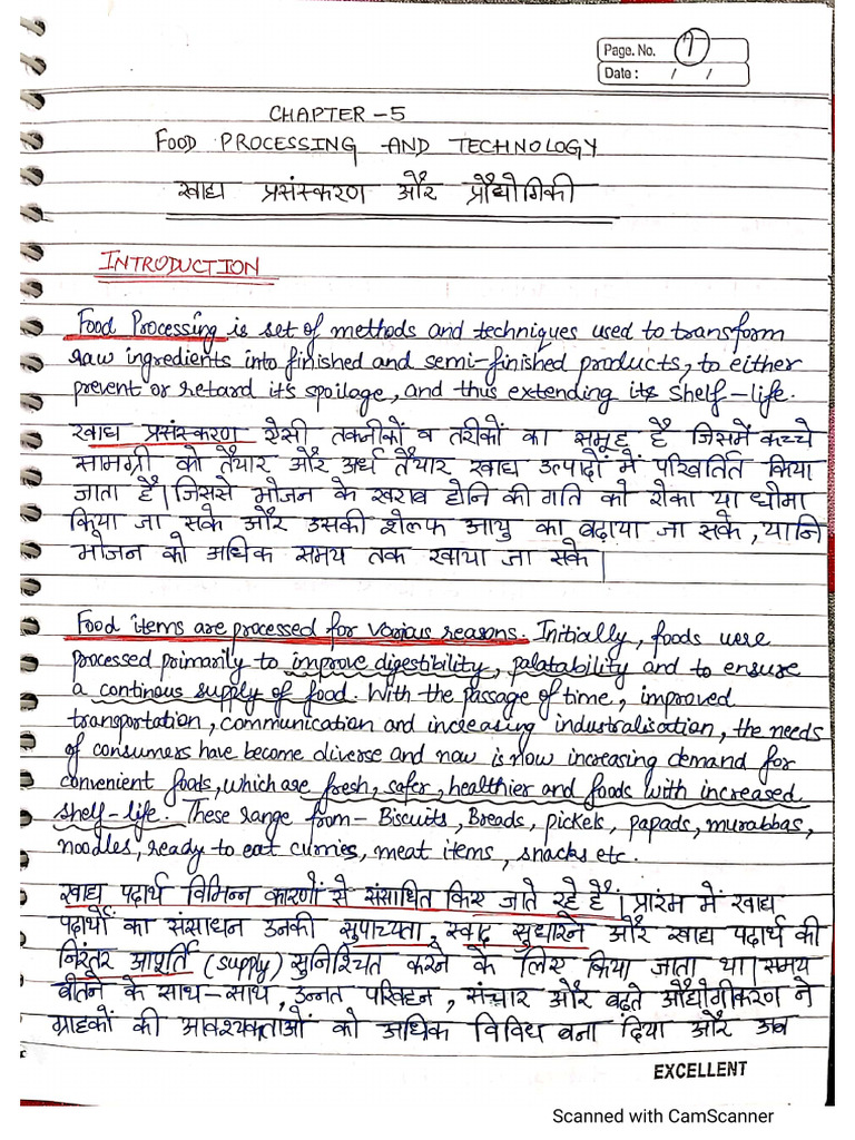 Chapter 5 Notes (Class XII) With Highlights | PDF