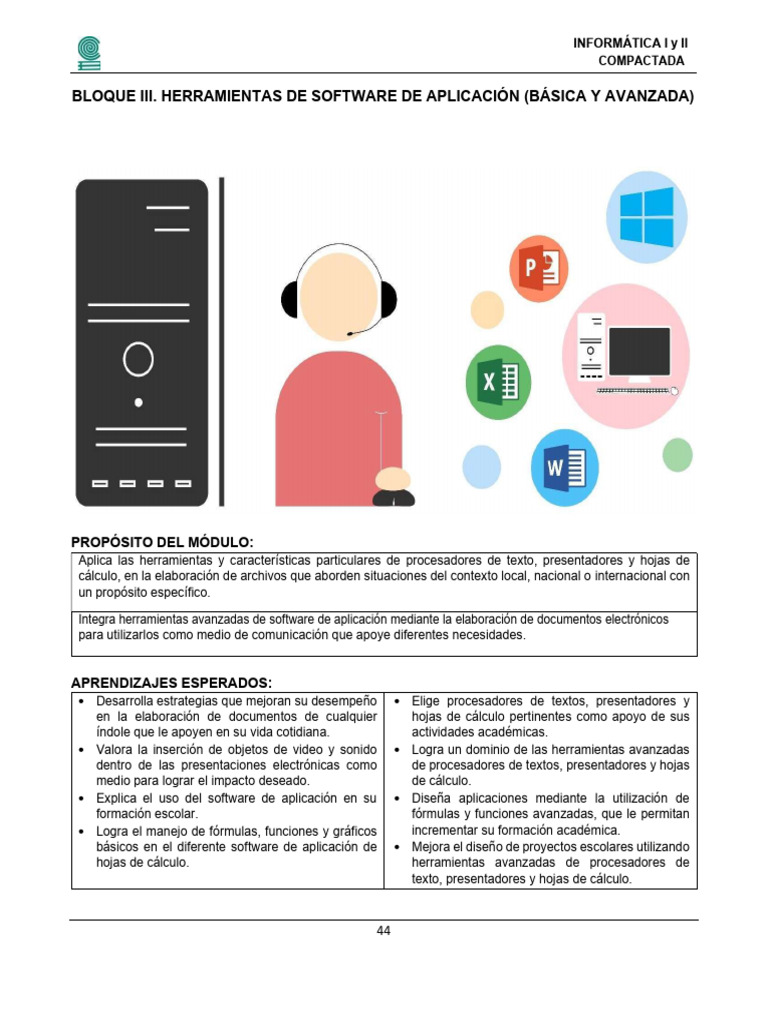 Herramientas de Software en Informática | PDF | Archivo de computadora ...