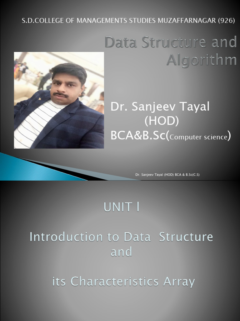 Ds First & Second Unit Aug 2020 | PDF | Matrix (Mathematics) | Computer ...