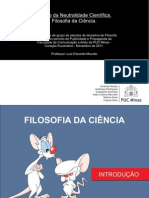 Filosofia Da Ciência