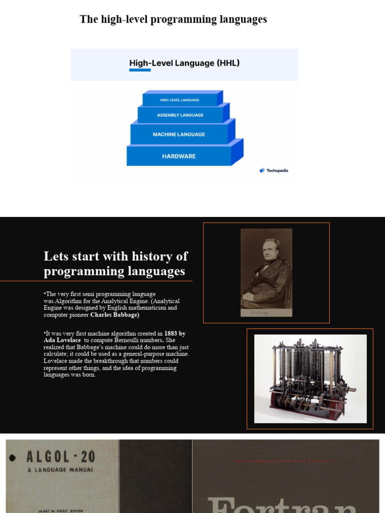 The High-Level Programming | PDF | Programming Language | Computer ...