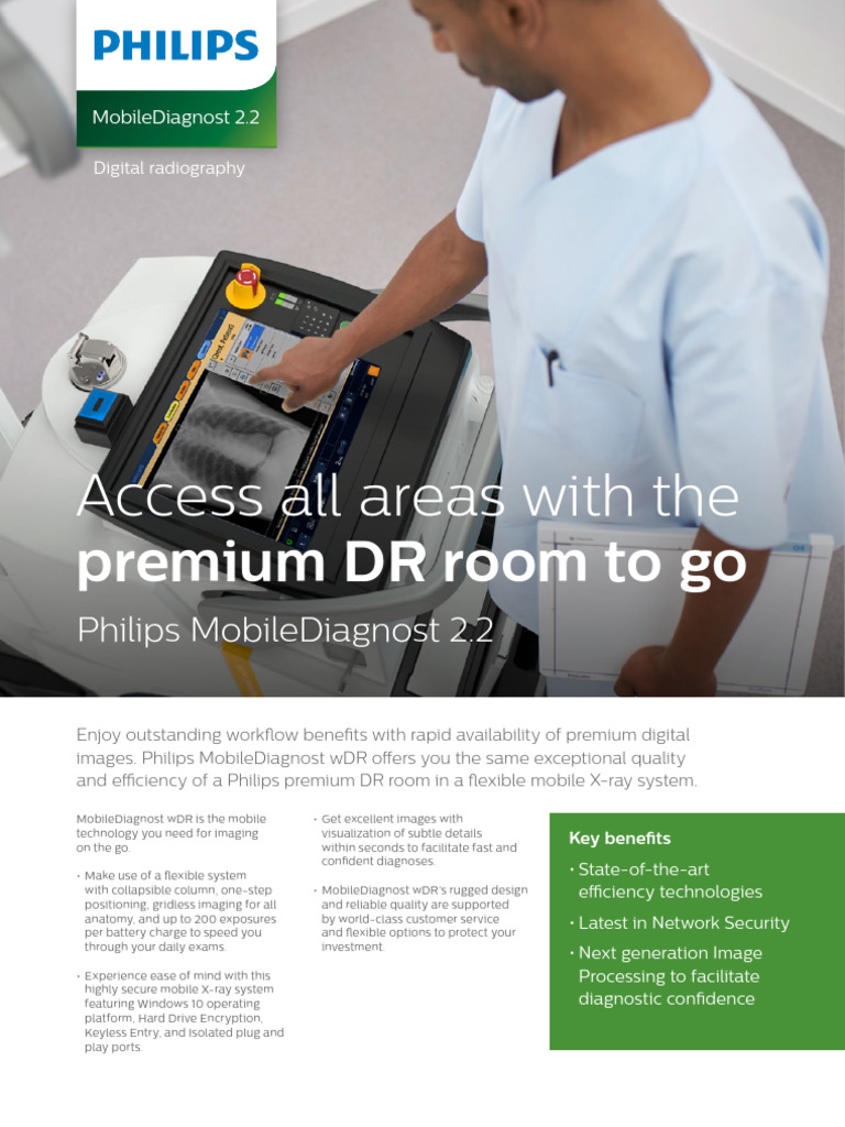 Philips-Equipo de Rx. Movil | PDF | Radiology | Radiography