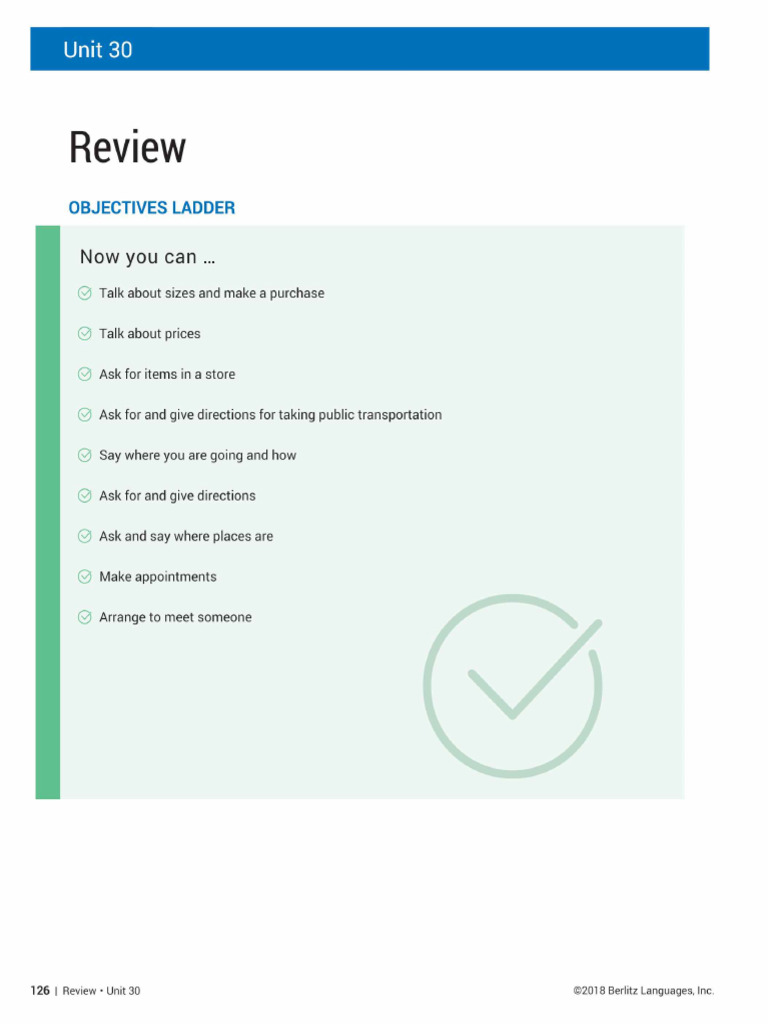 Student Guide Unit 30-40 Nivel 1 | PDF