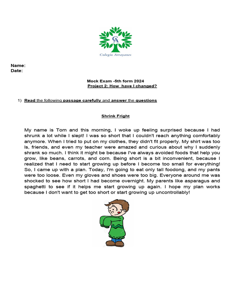 Mock Test Project 2 | PDF