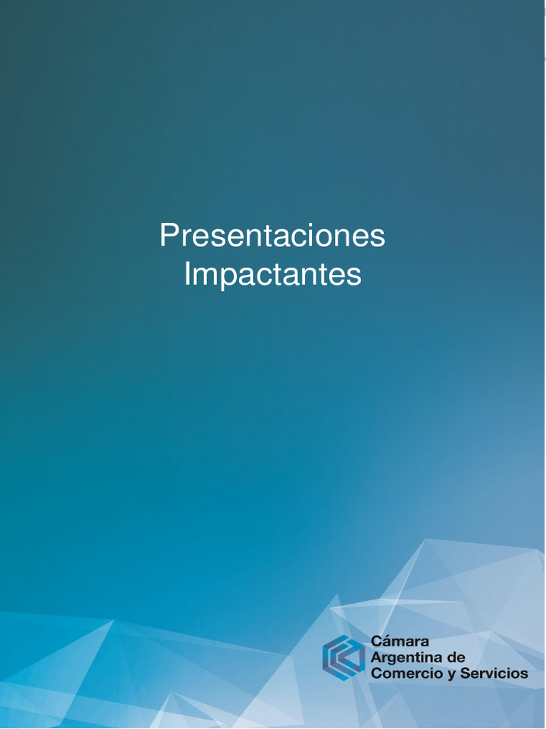 Presentaciones impactantes pdf