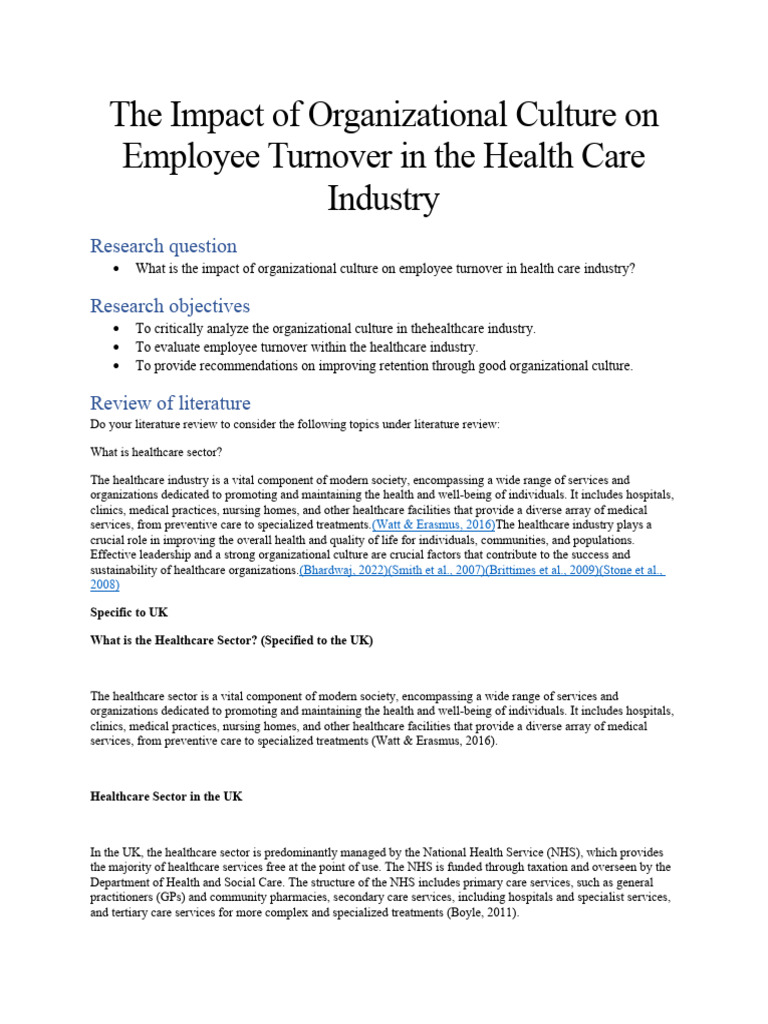 health-care-literature-review-pdf-organizational-culture-employee