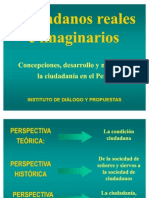 Ciudadanos Reales e Imaginarios