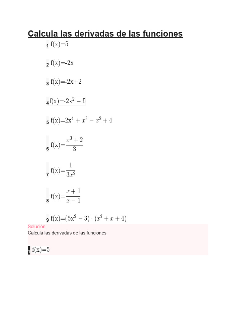 Aprender A Derivar Paso A Paso: Guía Completa – LLHE