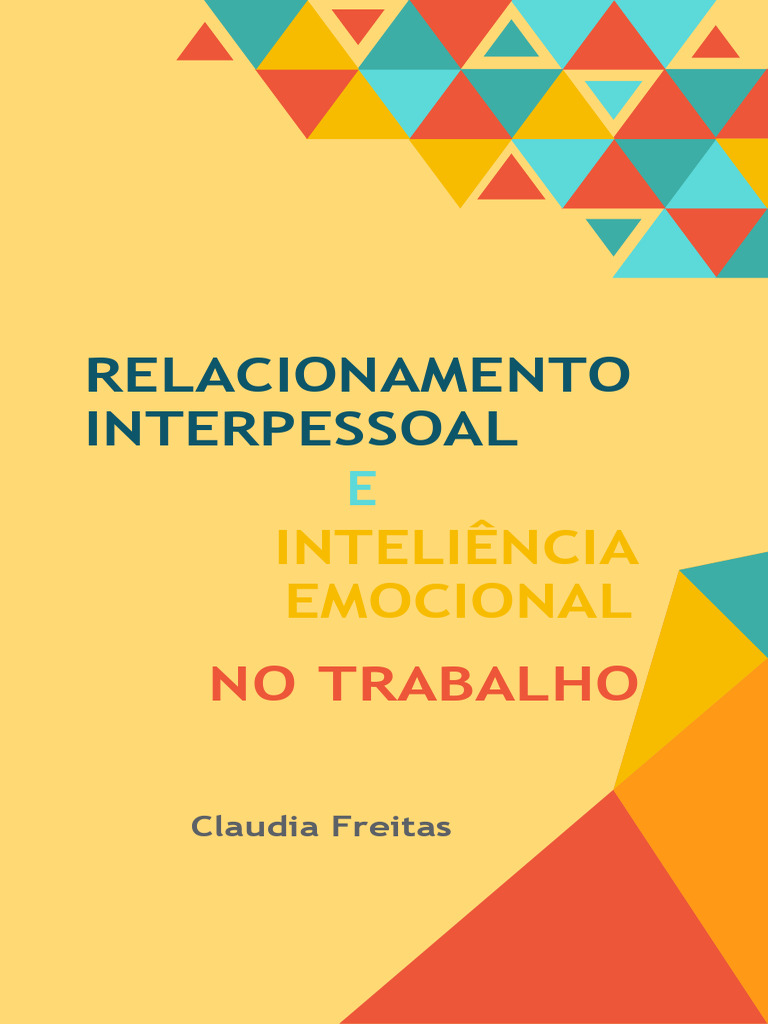 Livro Relacionamento Interpessoal | PDF | Comunicação | Informação