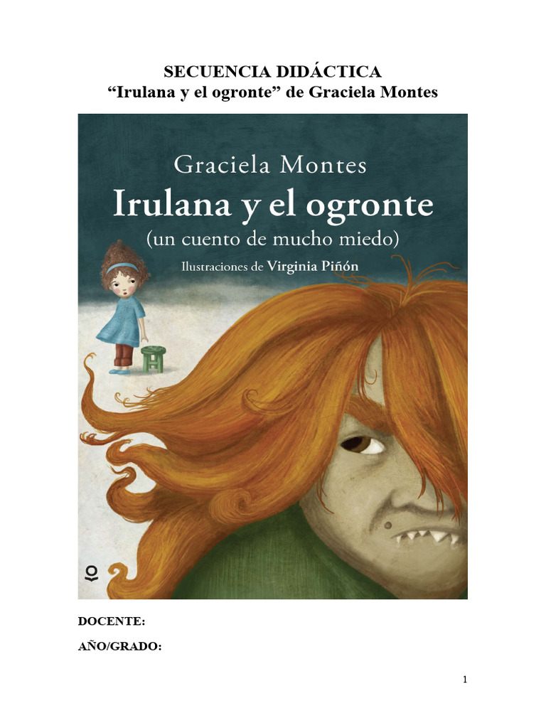 Secuencia Irulana y El Ogronte 3er Grado 2023 | PDF | Cuentos
