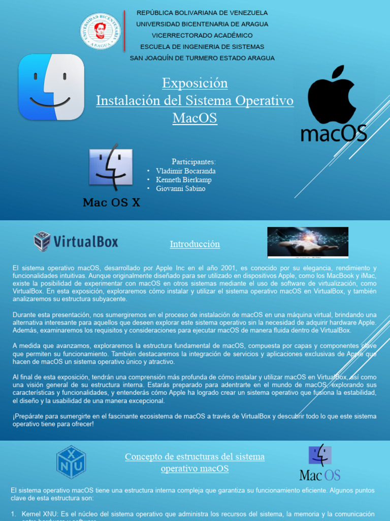 Instalar macOS en VirtualBox: Guía Completa | PDF | Mac OS | Apple Inc.