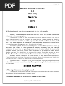 SCORN Bama COMPLETE NOTES