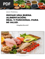 Plan de Alimentación Mes 1 | PDF | Alimentos | Cocina