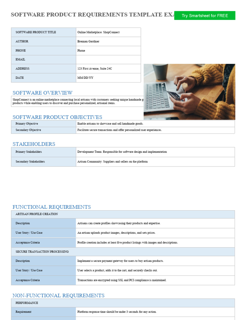 ShopConnect Software Requirements Guide | PDF | Risk | Information