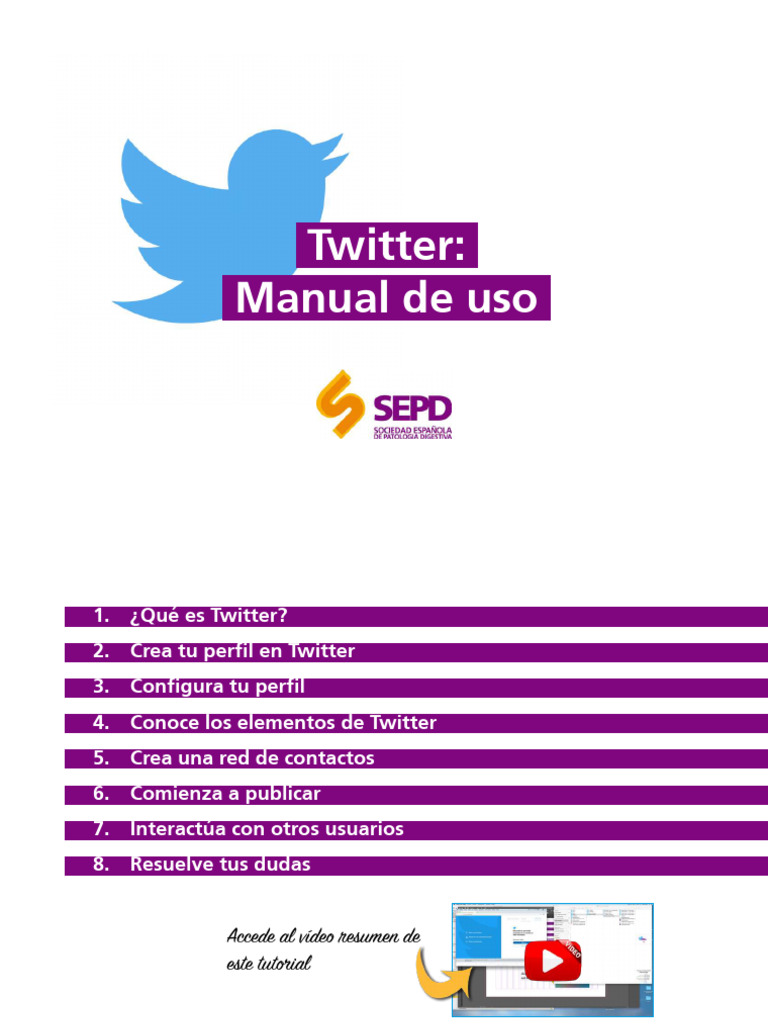 Manual Twitter | PDF | Informática | ciberespacio