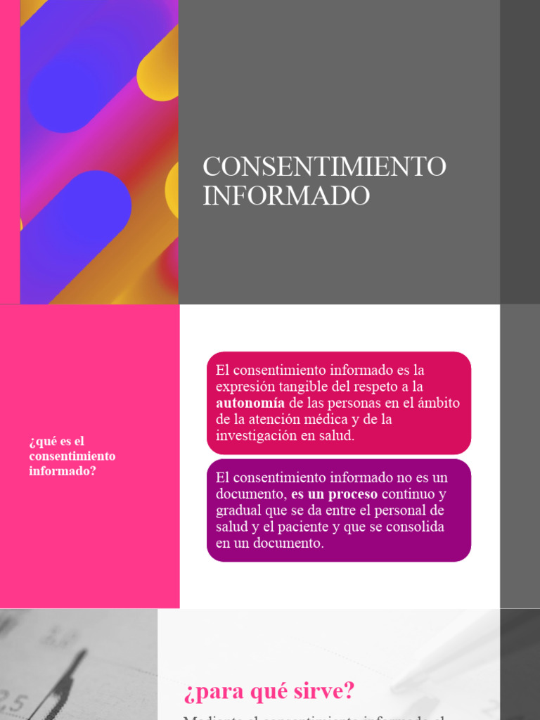 Consentimiento Informado | PDF | Consentimiento informado | Nutrición