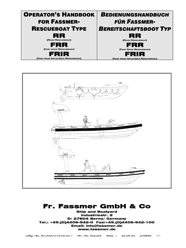 Rescue Boat Manual | PDF